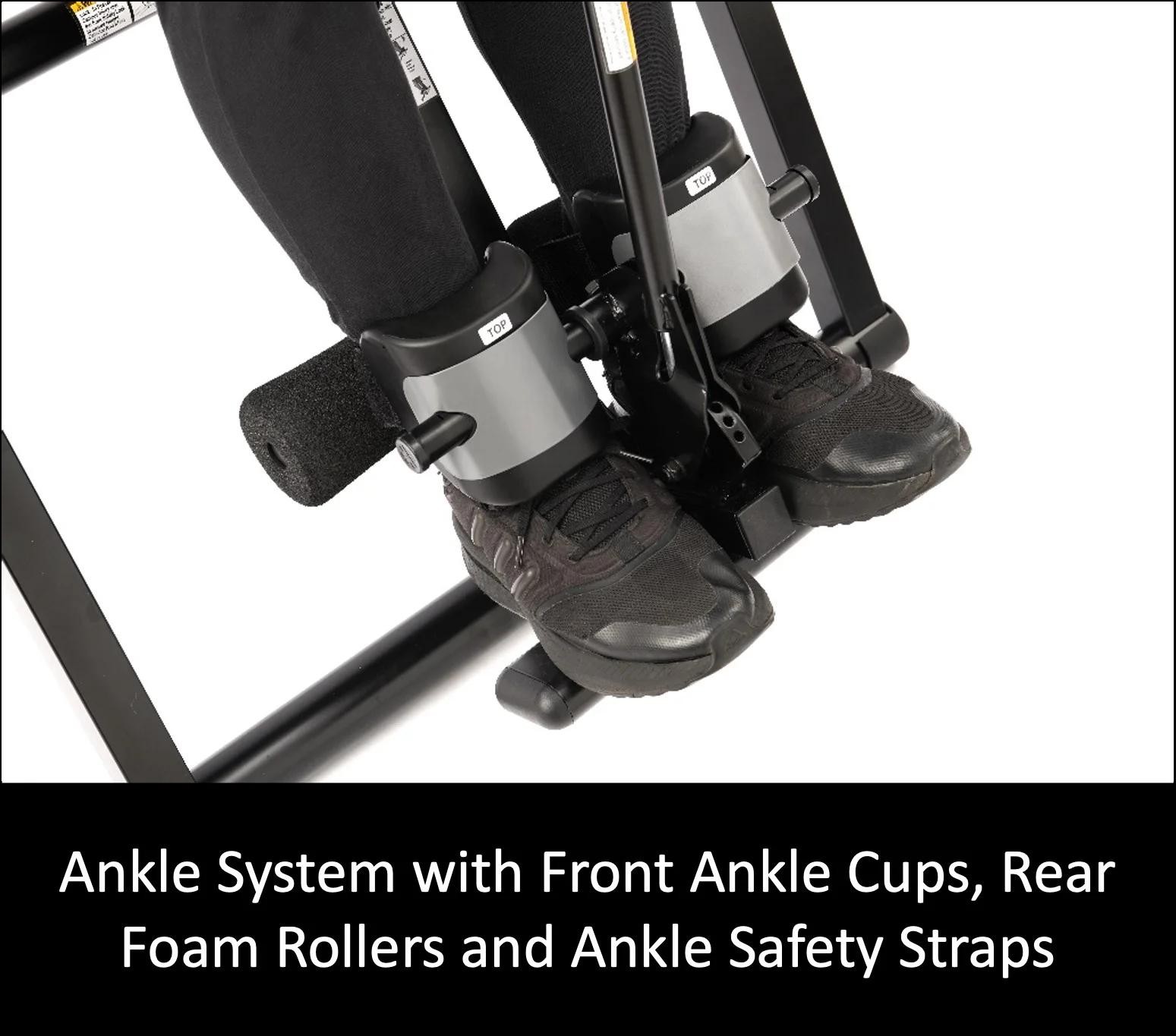 Inversion Table For Back Pain Relief W/ Adjustable Angles & Lumbar Pad Foldable