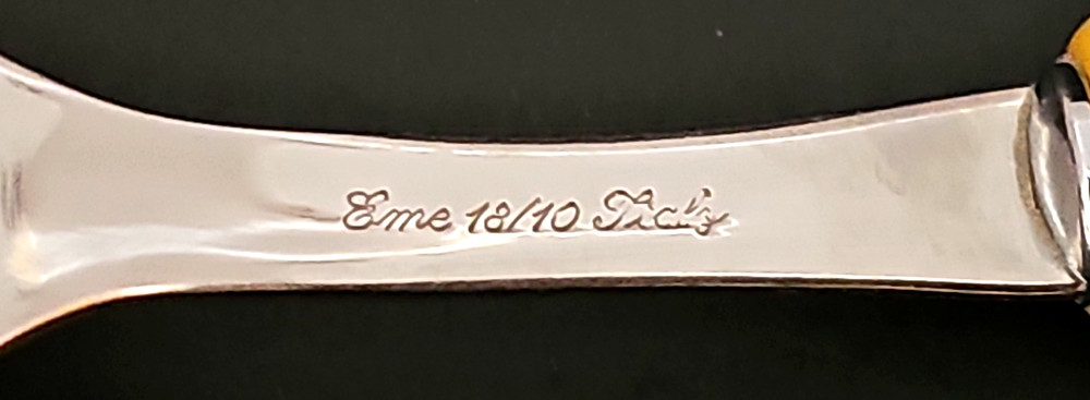 Eme 18/10 Italy Cake Server with Ceramic Handle