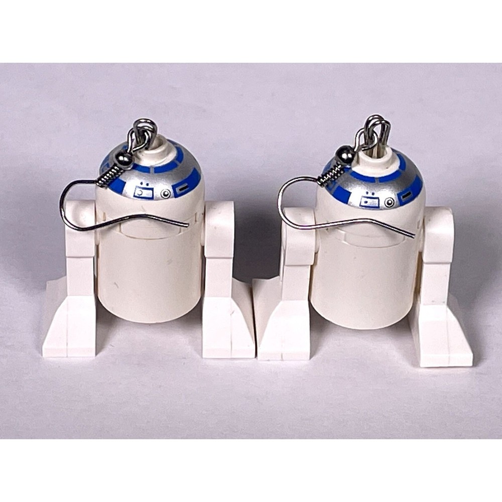 R2-D2 Toy Minifigure Earrings