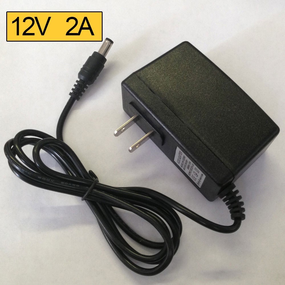 Power Adapter Supply 12V 500mA 1A 2A 3A 5A 6A 8A 10A 5.5/2.1 DC Power Plug lot