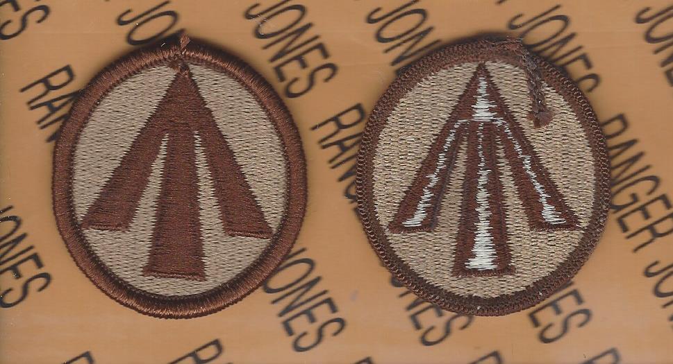 US Army Military Traffic Management MTM Command Desert DCU patch m/e