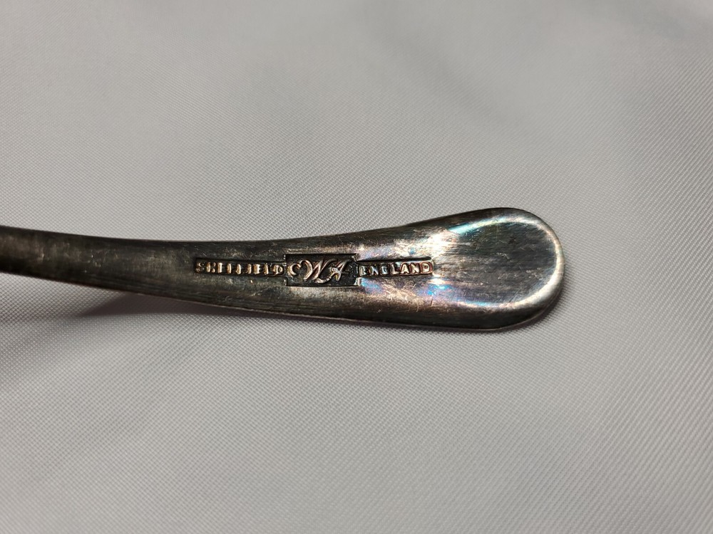 Sheffield England Sugar Scoop Serving Sauce Spoon 4.75"