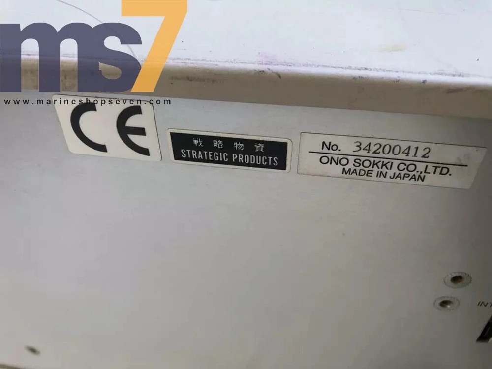 ONO SOKKI CF-5210 MULTI-PURPOSE FFT ANALYZER