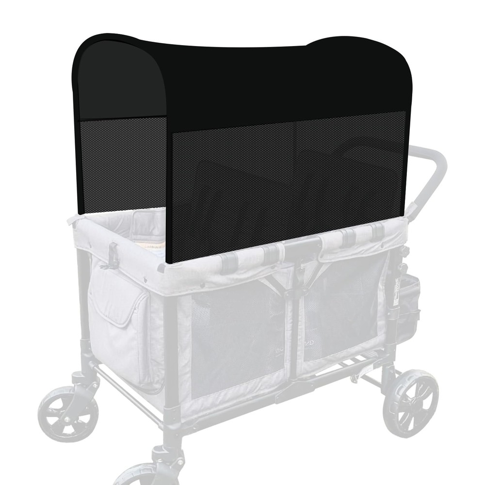 LUAATT Stretchy Panoramic Canopy Compatible with Wonderfold Stroller Wagons W2/W