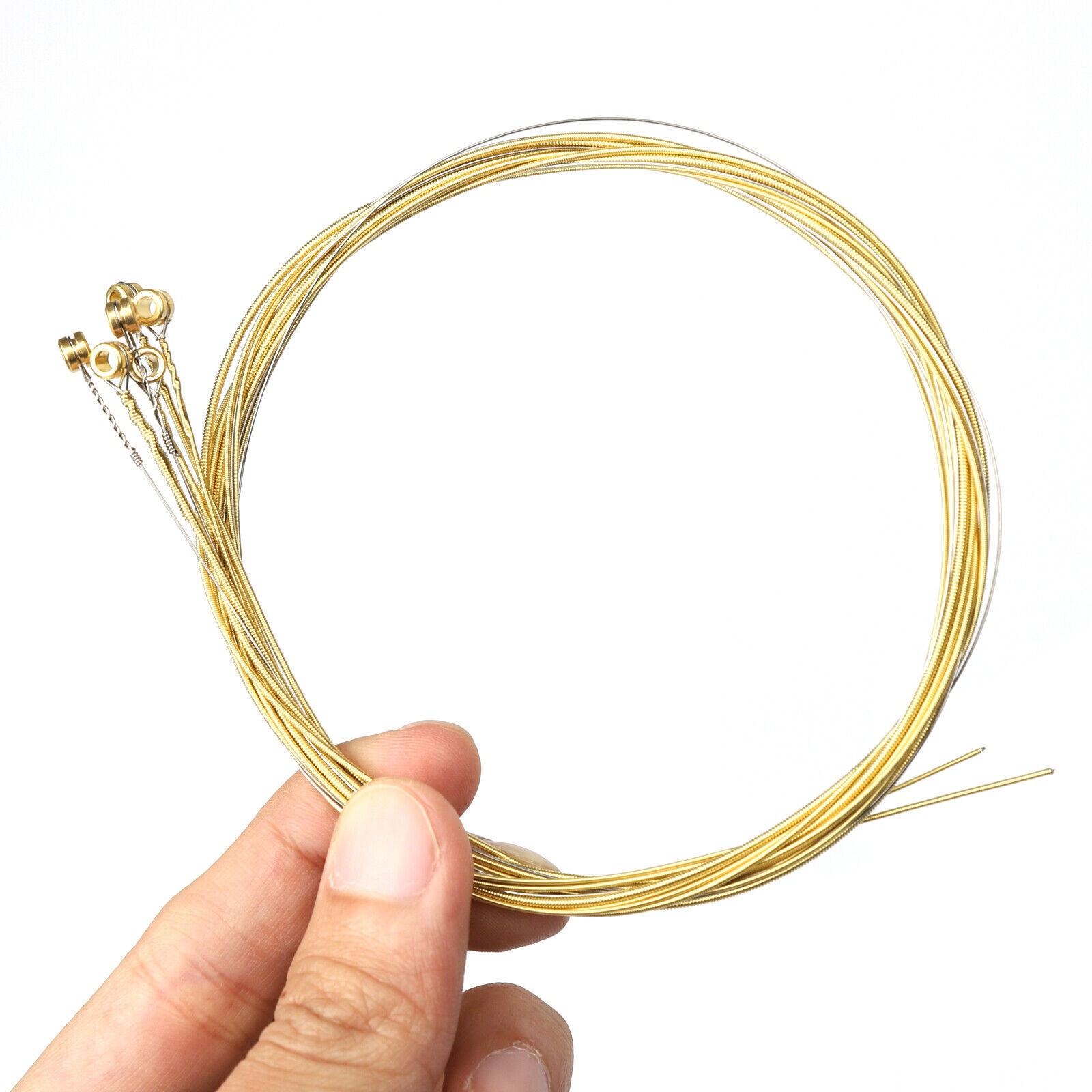 Sets of 6 Guitar Strings Replacement Steel String for Electric Acoustic Guitar