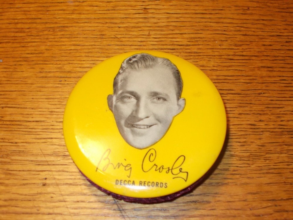 BING CROSBY DECCA RECORDS PHONOGRAPH RECORD DUSTER