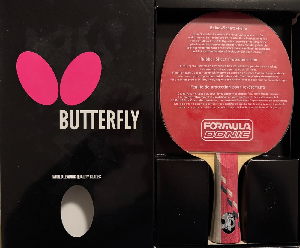Table tennis paddle