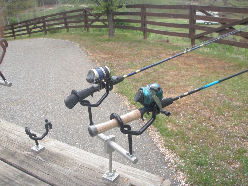 12 inch T-bar Without holders All adjustable  angle Reel Fisherman*