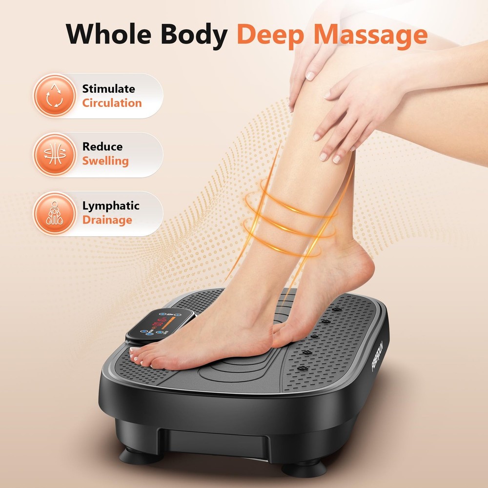 Vibration Plate Exercise Machine for Weight Loss & Lymphatic Drainage
