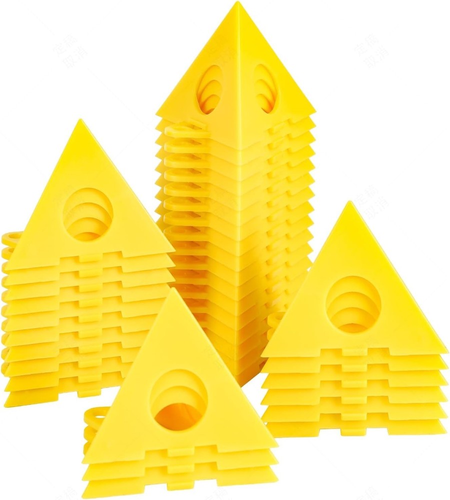 Triangular Paint Stands: 36 Mini Cone Supports for Effortless Painting Projects