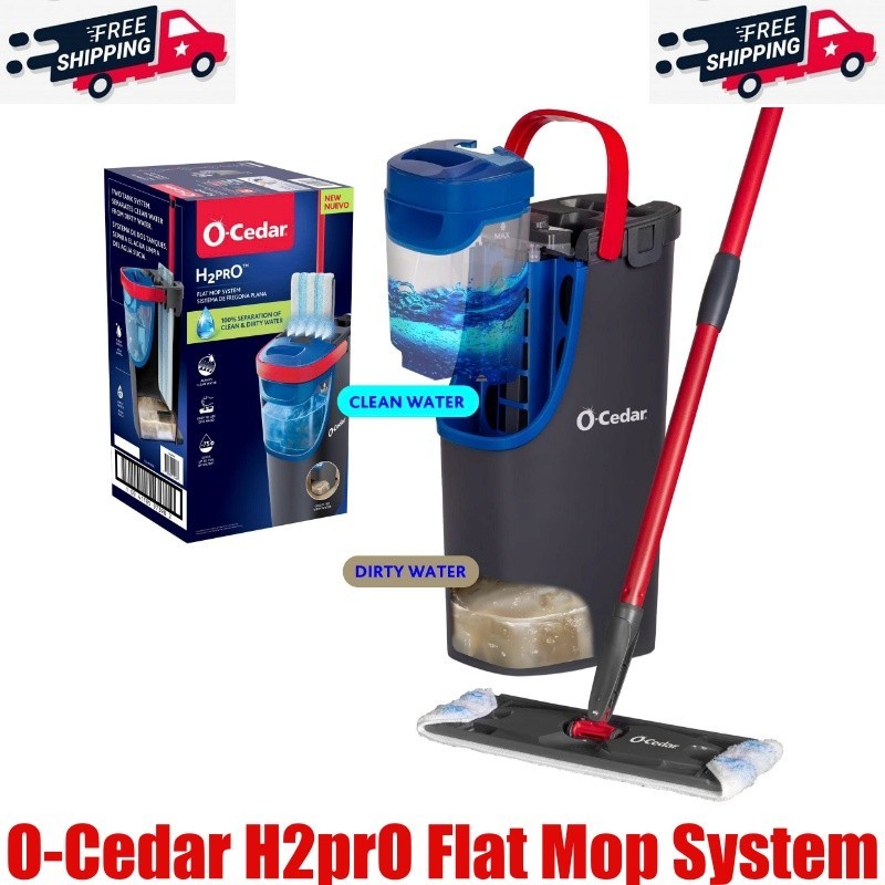 O-Cedar H2prO Flat Mop System