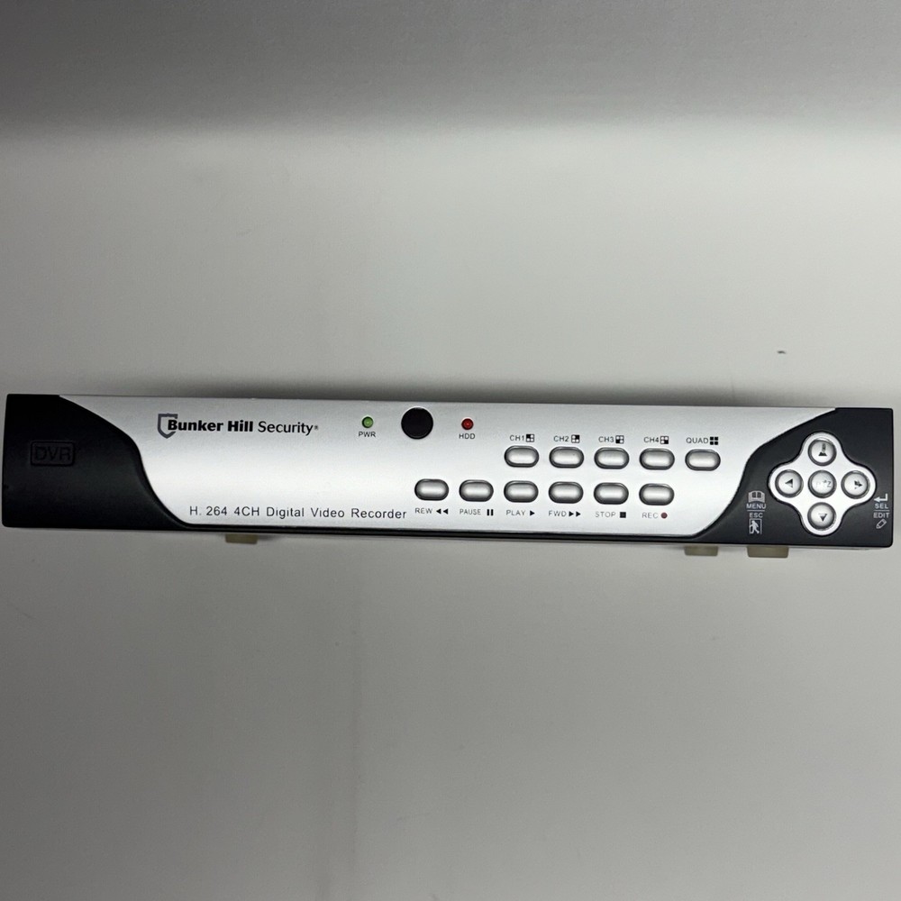 Bunker Hill Security 4-Channel Surveillance DVR Model 68332 UNTESTED