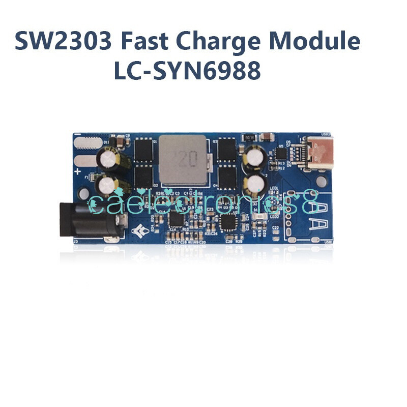 Full Protocol Fast Charging Module SW2303 PL5501 100W Buck-boost PD Quick charge