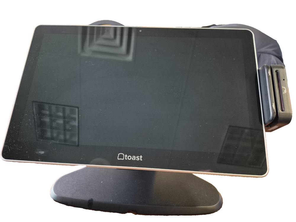 Toast Flex POS System Touch Screen w/ Printer, card reader & Cables