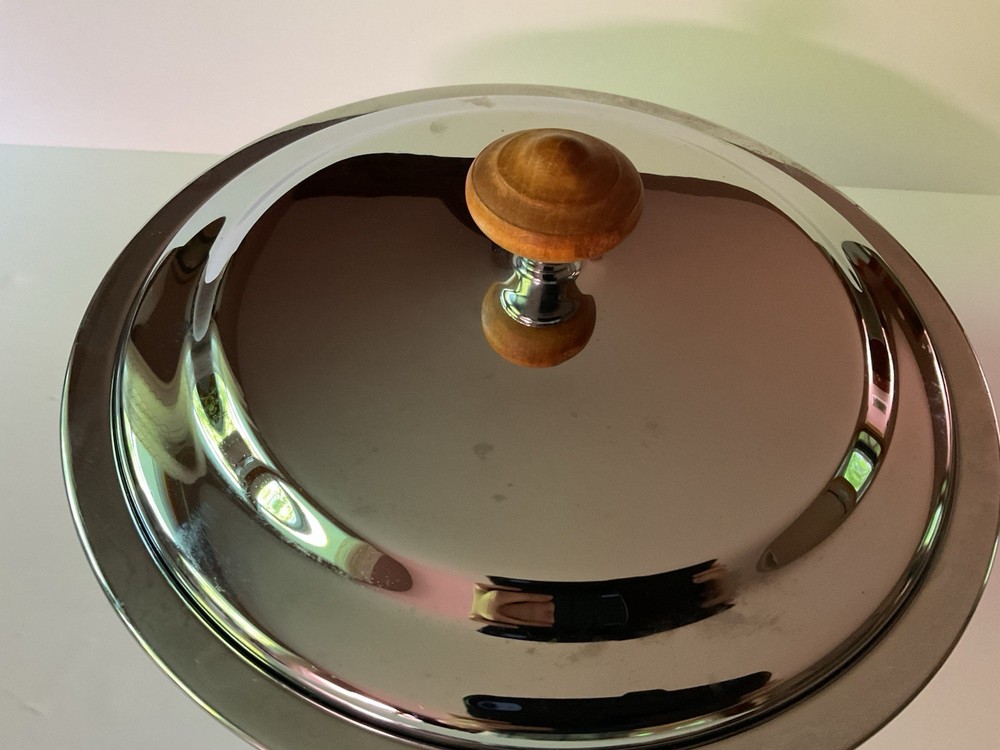 Nice Vintage Large Kromex Covered Server Warmer
