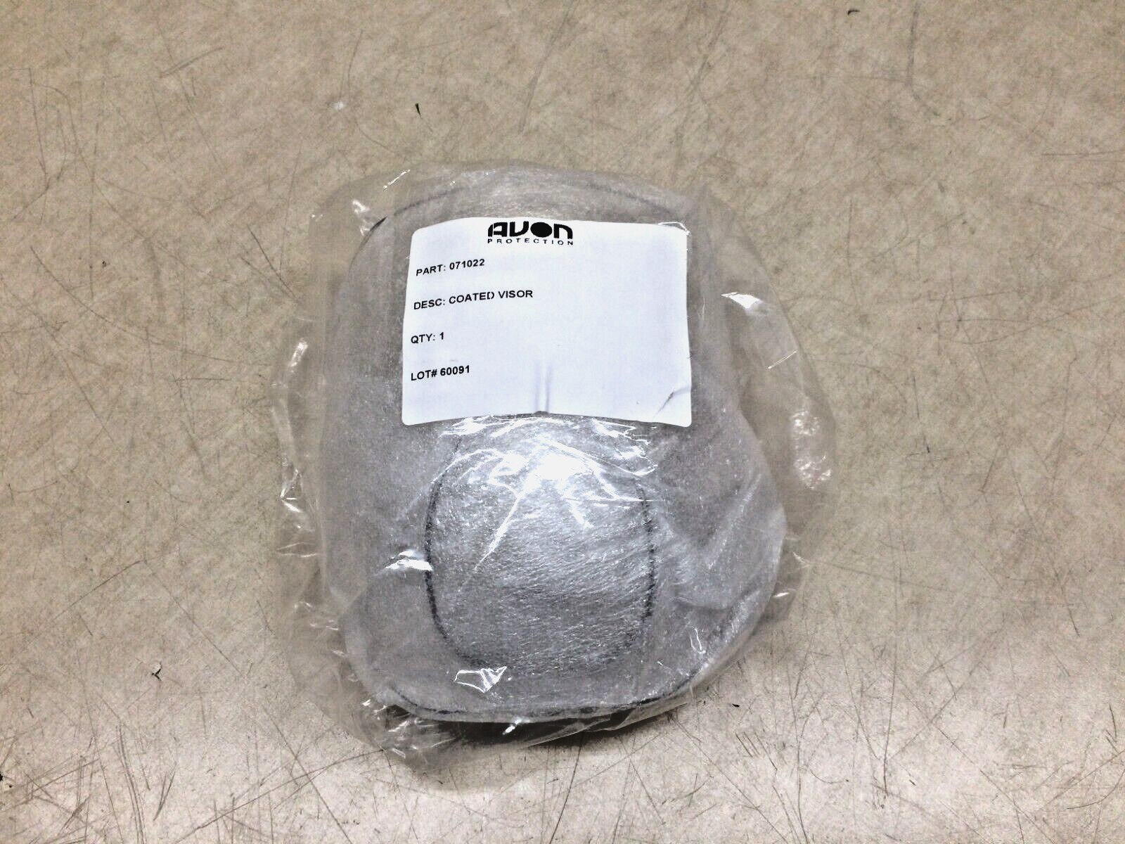 Avon Protection 071022 Double Curve Coated Visor Clear Lens