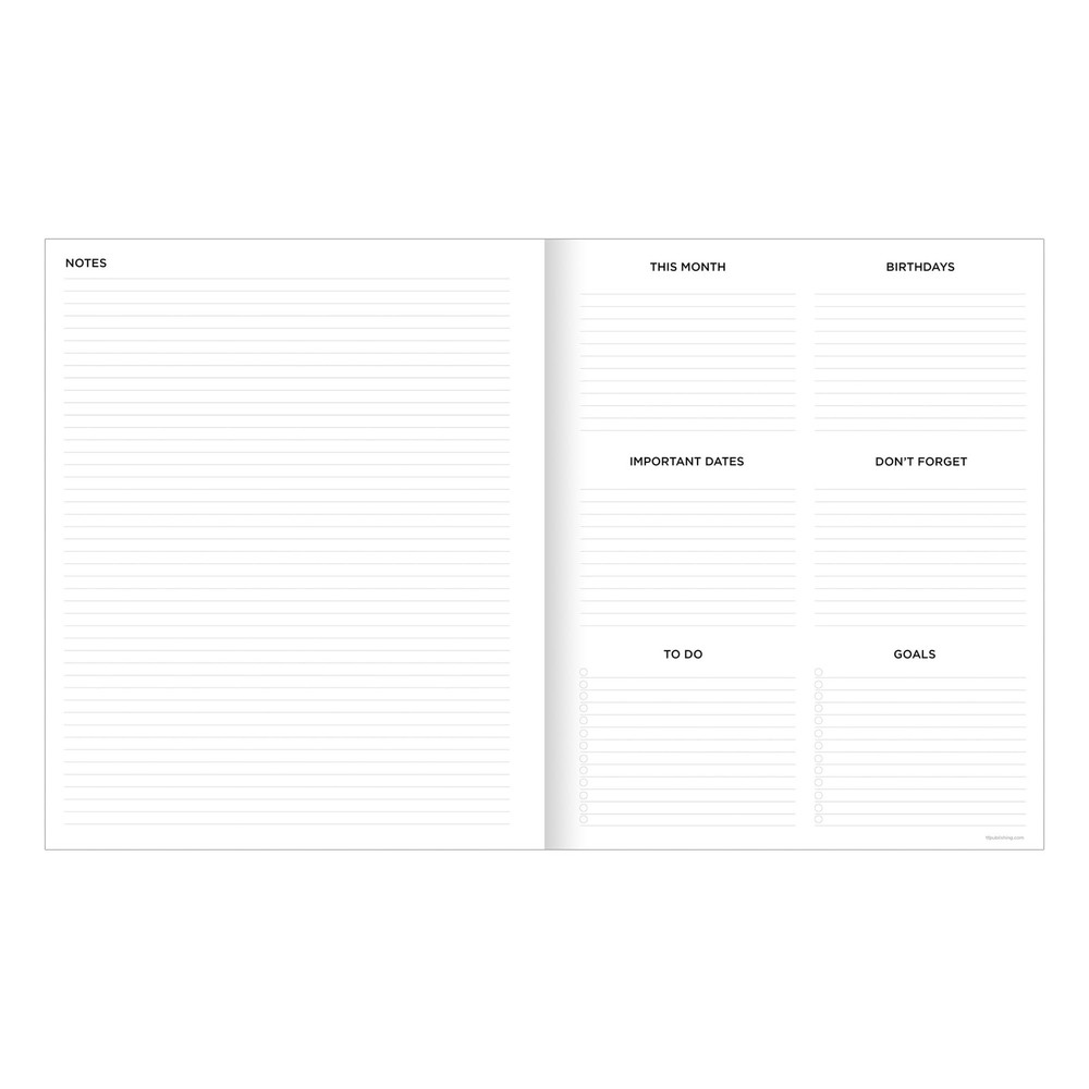 TF Publishing 2026 Succulent Large Monthly Planner,