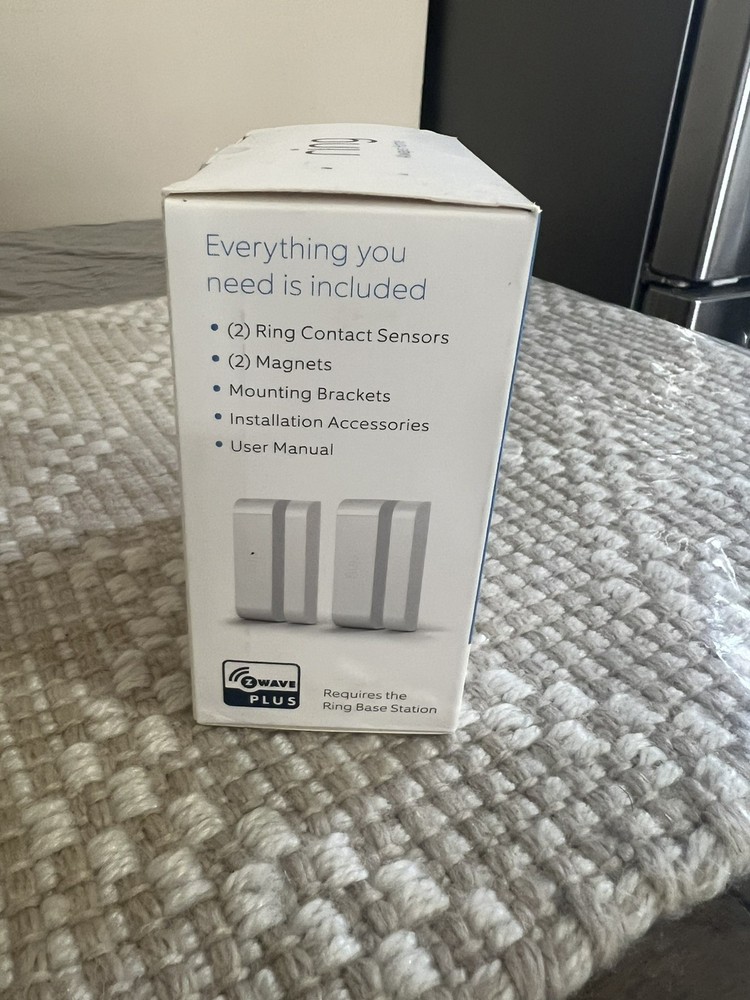 Ring Contact Sensor 2‑Pack for Ring Alarm White (SEALED)