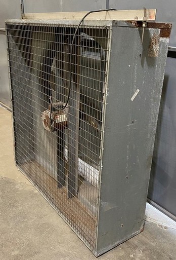 Salvaged Agricultural Fan, 48"Dayton 4B049 Direct Drive Ventilation Unit