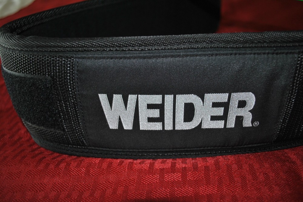 Weider, Power Weight Lifting Belt, Black,  Size Large/ Extra Large