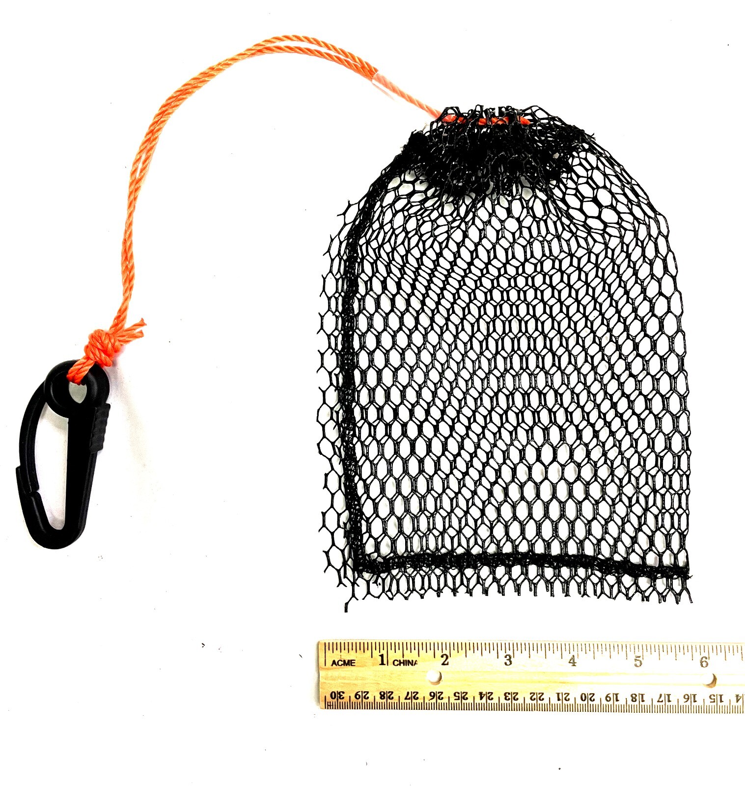 KUFA Sports Small mesh Size (1/4") Bait Bag for Prawn Trap Shrimp Pot BAG2