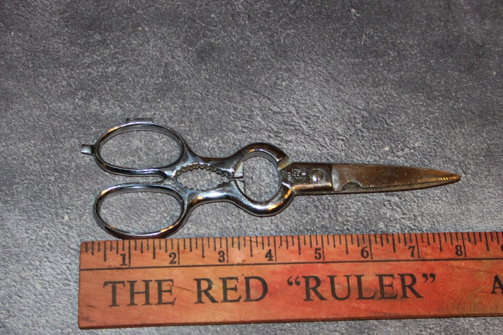 Marks 201C Multiple Purpose Kitchen Shears, Scissors made in Italy,Vintage