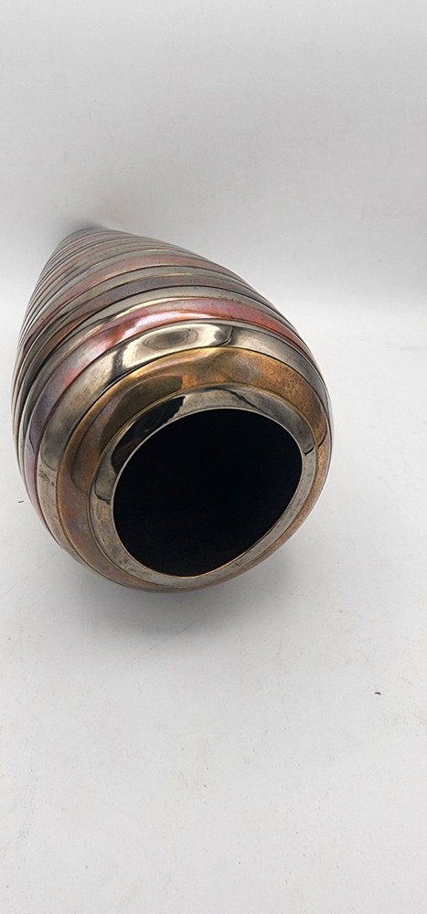 Solid Brass Layered Vase Made In India