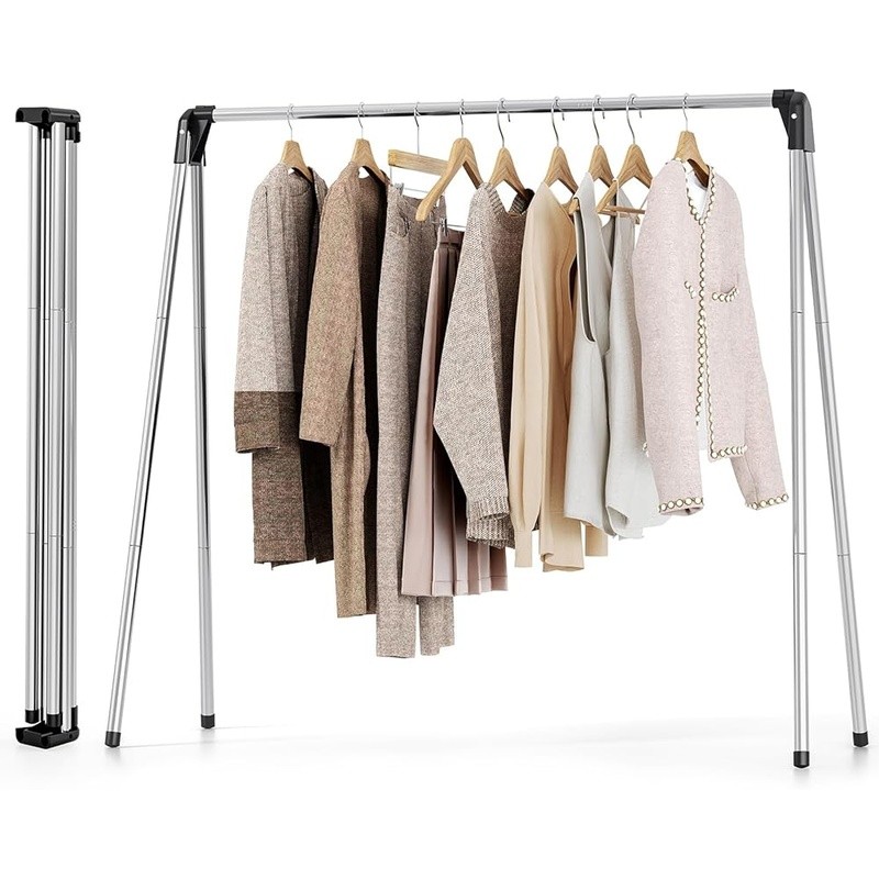 Foldable Drying Rack Portable Laundry Space Saving Rust Resistant 33lbs Capacity