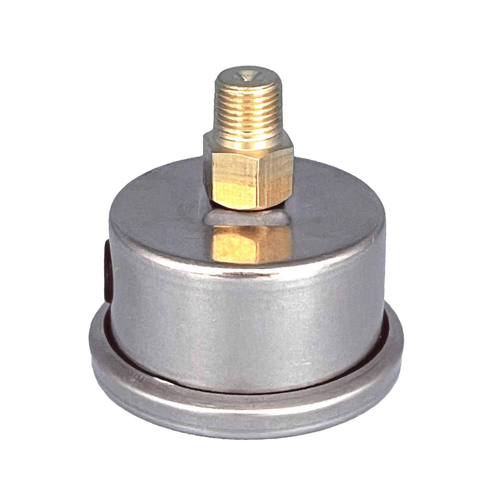 Liquid 0-100psi Fuel Pressure Gauge Regulator Gauge 1/8" NPT W/ 6AN Adapter