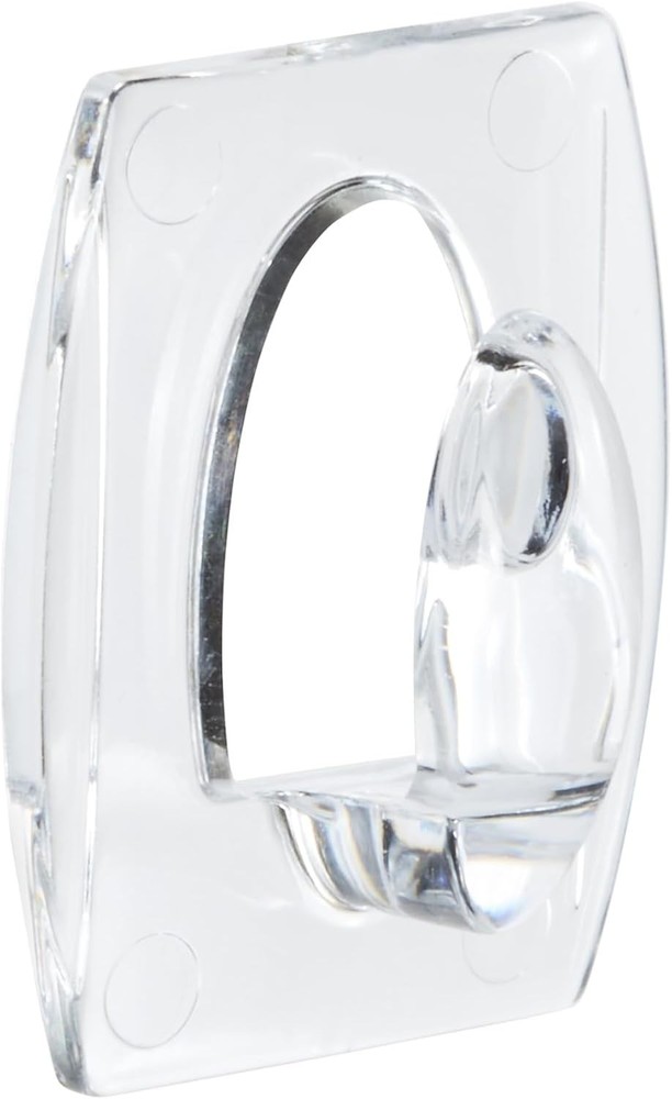 Command Mini Hooks Clear 18-Hook Value Pack Damage-Free Hanging Pack of 2