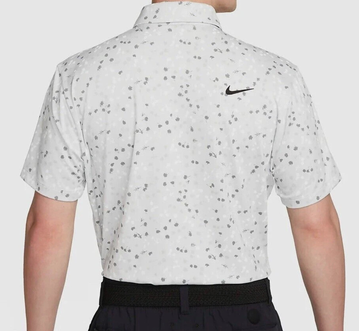 Nike Dri-FIT Victory Tour Floral Golf Polo DX6089 025 Photon Dust Various Sizes