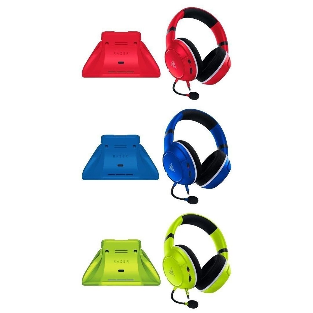 Razer Essential Duo Bundle for Xbox: Kaira X Wired Headset & Universal