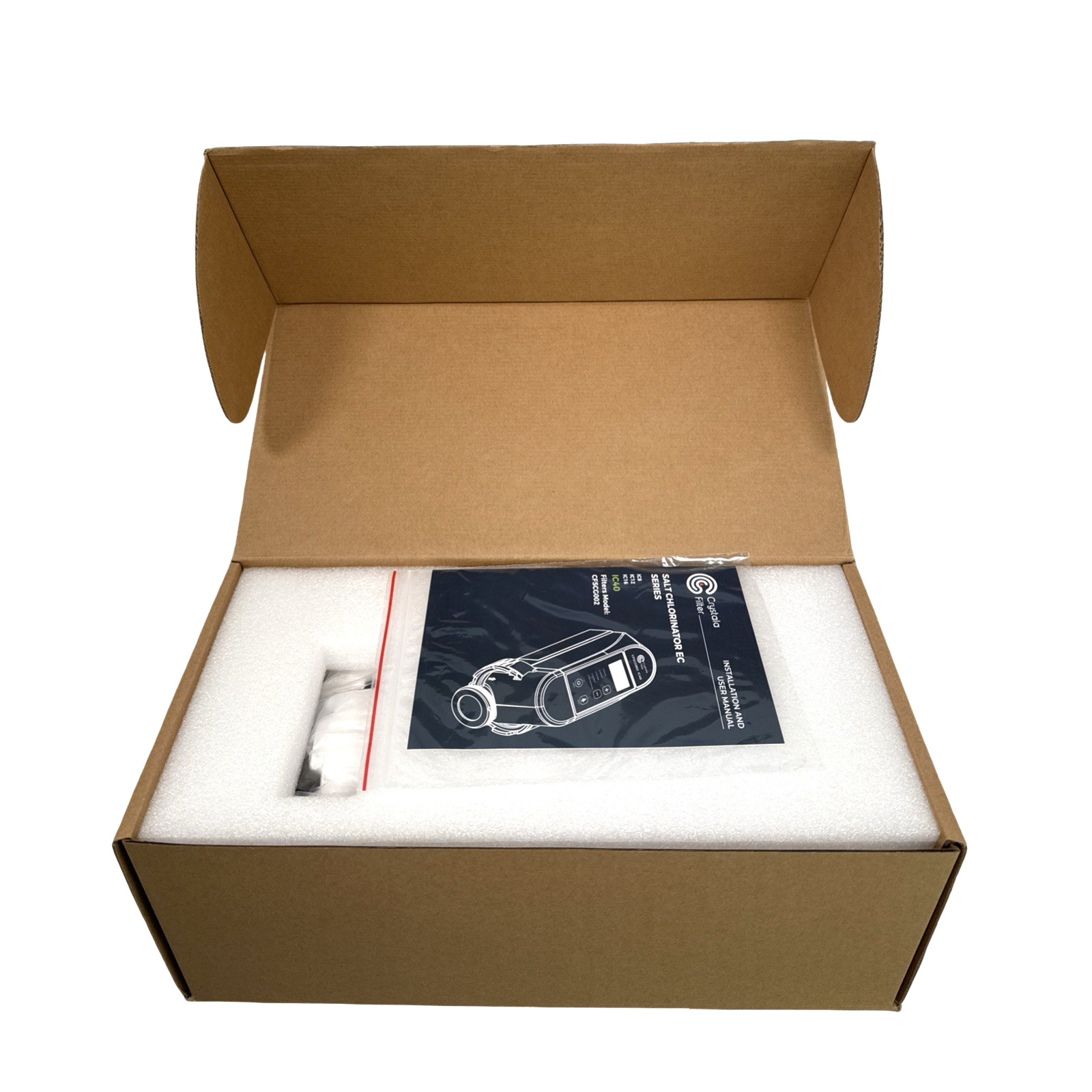 Crystala Filters Replacement for IC40 Pool Salt Chlorine Generator