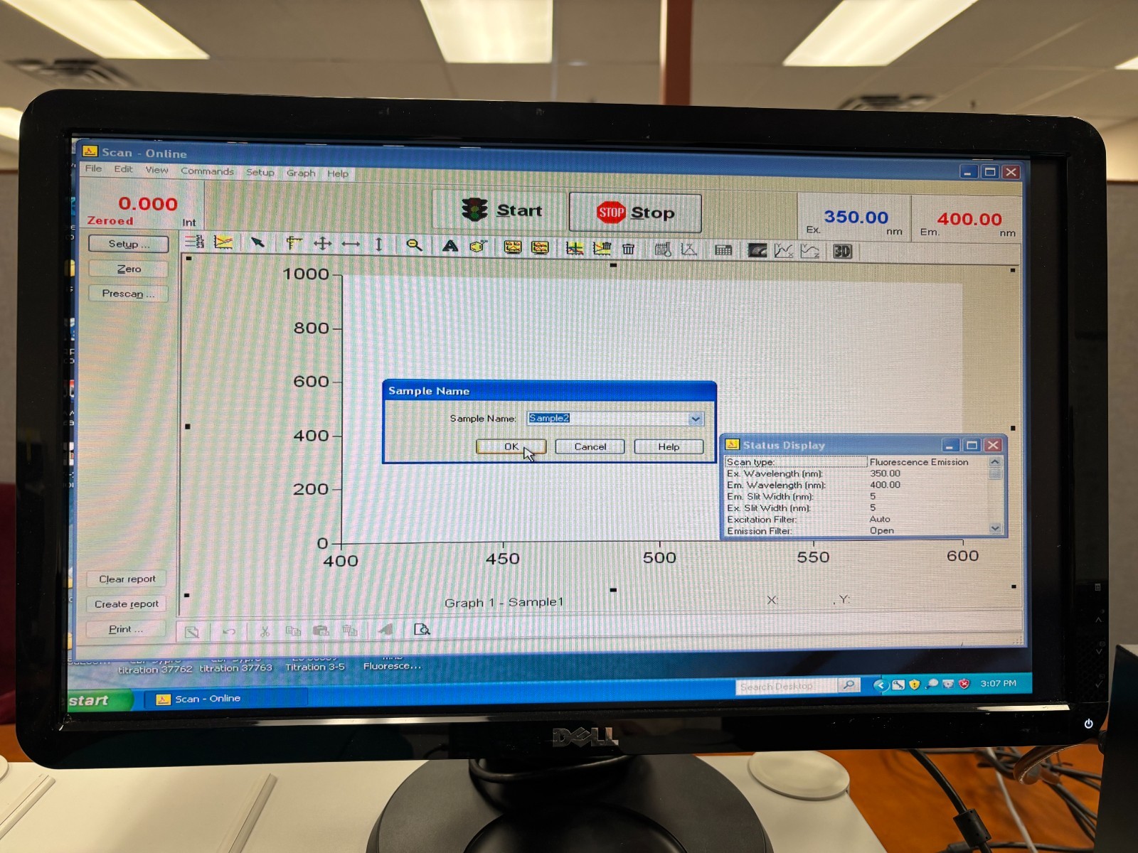 Varian Cary Eclipse Fluorescence Spectrophotometer