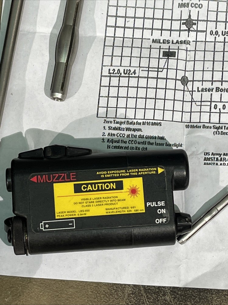Insight Technologies Laser Boresight System LBS-050 Working