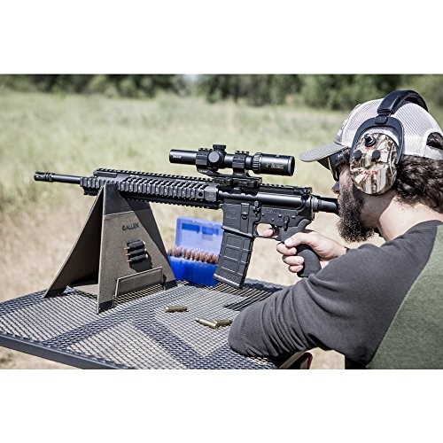 Alpha-Lite Folding Gun Rest, Green, Large Large, Green