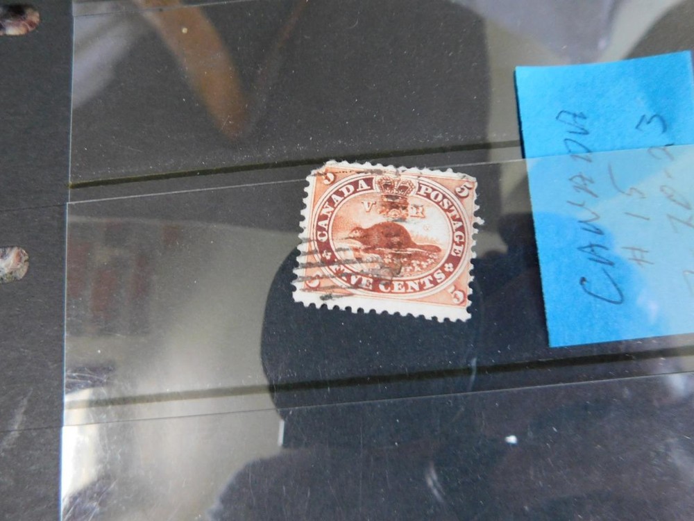 CANADA, SCOTT# 15 CLIPPED CORNER, USED