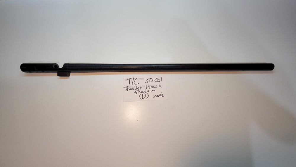 T/C Thunder Hawk Shadow Inline Muzzleloader Barrel With No Breech (D)