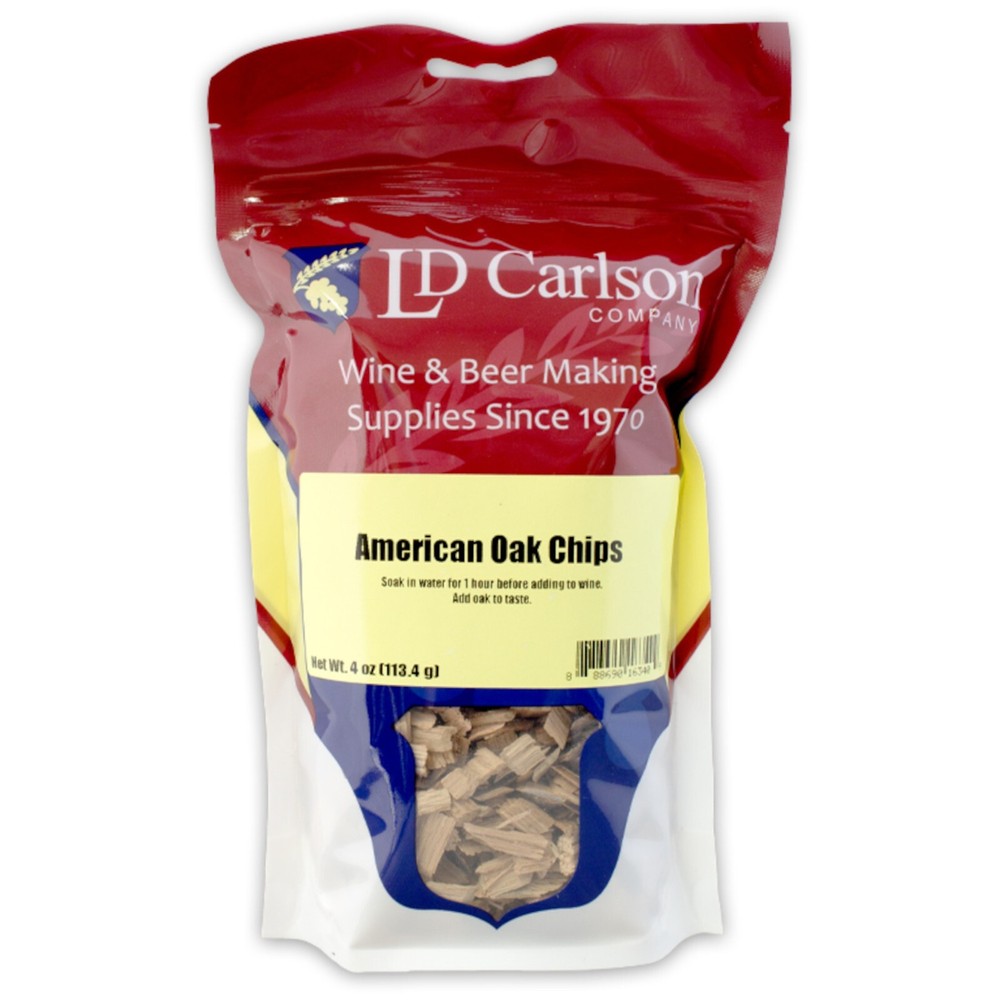 American Oak Chips (Light Toast), 4oz