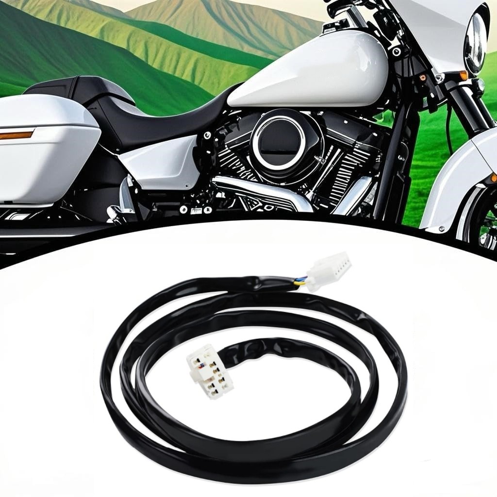 For 1996-2013 Harley Davidson Rear Plug-N-Play Taillight Fender Wiring Harness