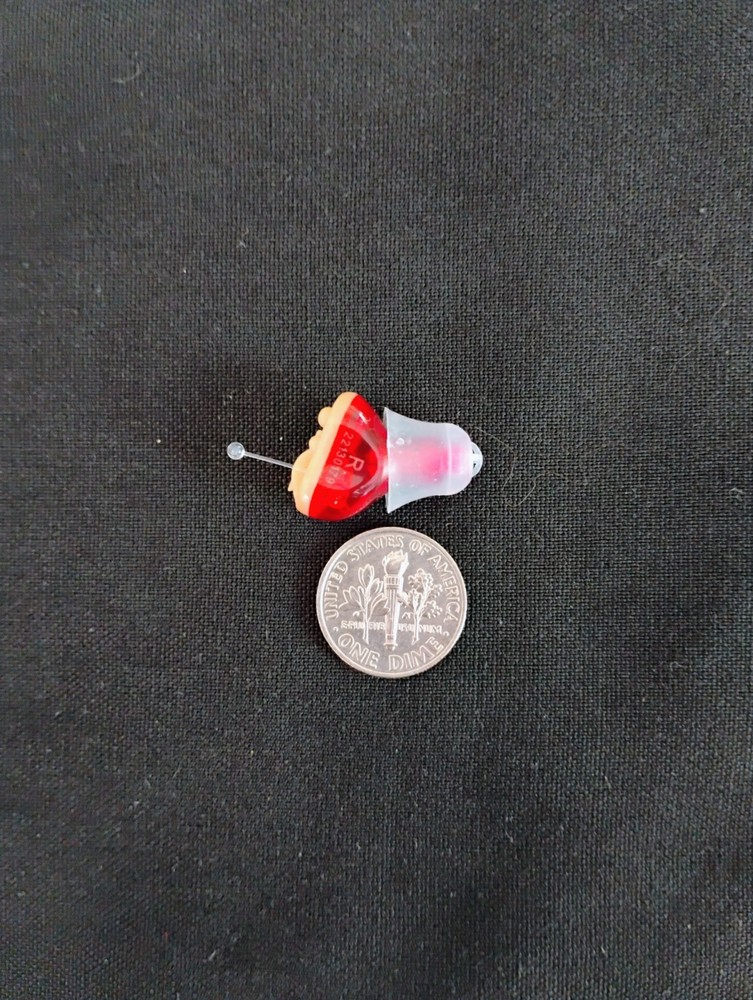 TINY digital hearing amplifier right MINI IN EAR 3 PROGRAMS with NOISE REDUCTION