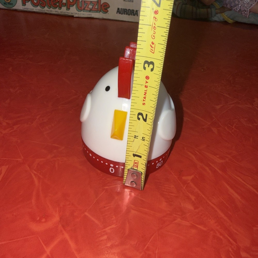 Cartoon Rooster Timer Kitchen Mechanical Timer Reminder Alarm Countdown Egg Cook