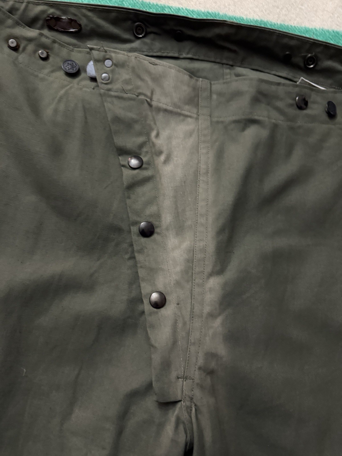 Vintage 50s Us Army Military Firefighter Pants Western Costume Co Size 40-42