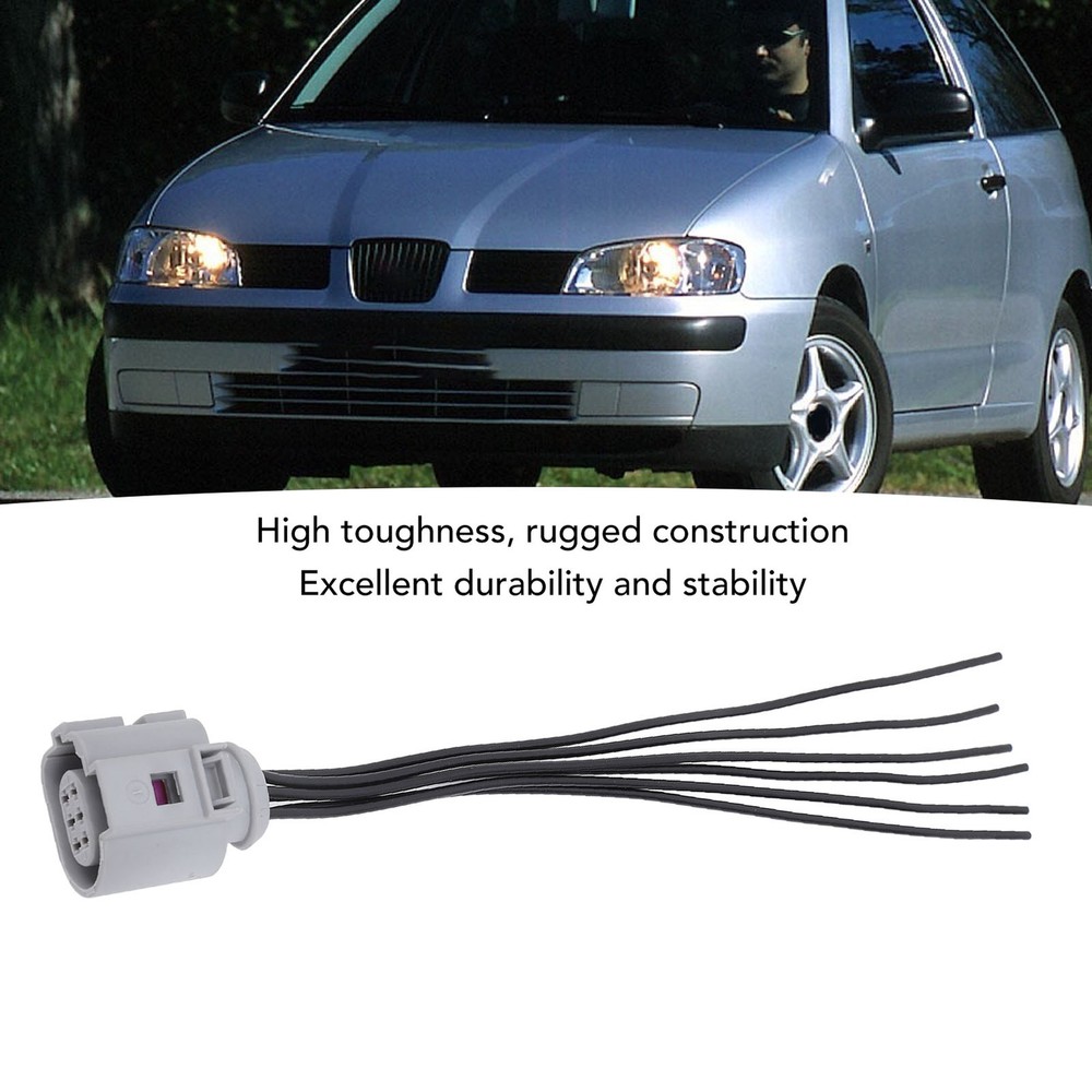 New Connector Plug Wire Harness Plastic High Performance 1J0973713G For SEAT