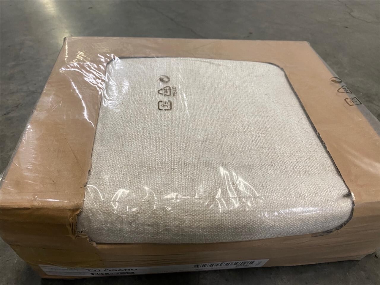 NEW IKEA TYLOSAND Loveseat Cover Slipcover - Everod Natural / Opened Package!