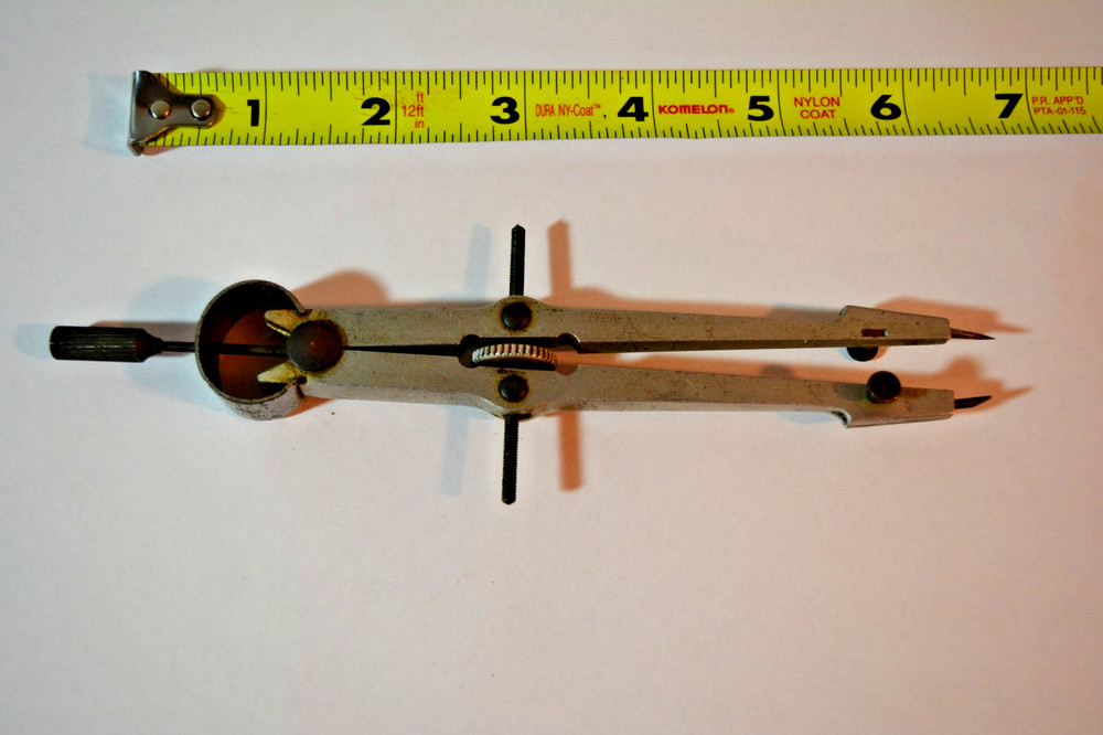 Bruning Germany Drafting Compass. Vintage.