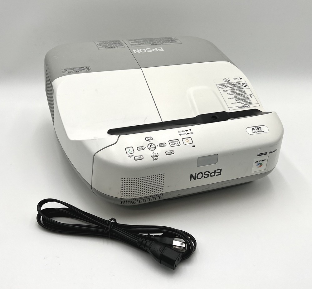 Epson PowerLite 485W HDMI WXGA Projector *Less than 2,800 Hours*