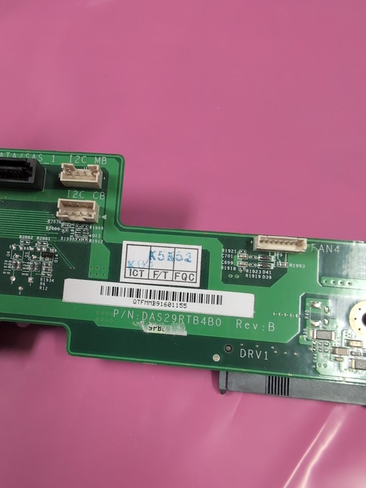 Dell CS24-SC F1D Server SAS/SATA Backplane DAS29RTB4B0