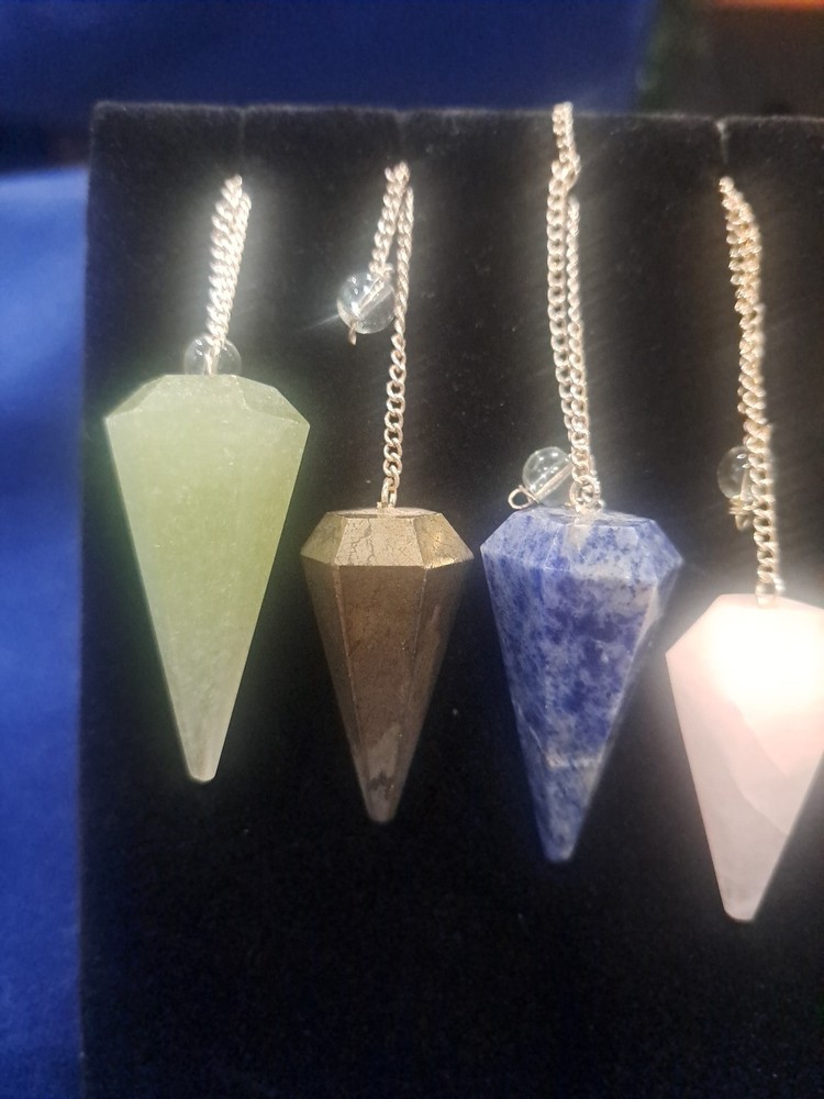 Pyrite Dowsing Crystal Pendulum