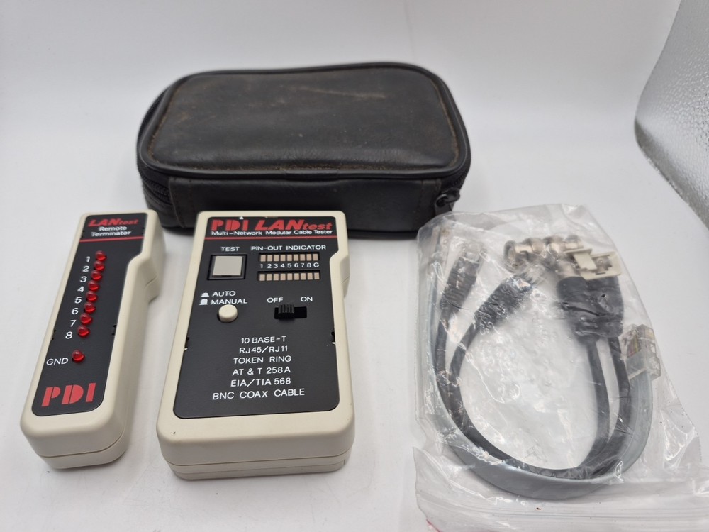 Computer Cable Electronic Lan Test Set PDI Multi- Network Modular Test Set